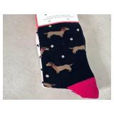 3 New Pairs of Women's Novelty Dress Socks