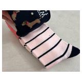 3 New Pairs of Women's Novelty Dress Socks