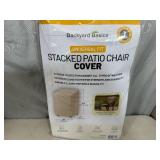 New Backyard Basics Stacked Patio Chair Cover