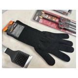 New BBQ Accessories, Heat Glove, Grill Brushes, Lighters, and More