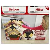 New Pack of 18 Ruby Space Triangles For Closet Organization