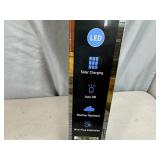 New Solar Powered Address Light