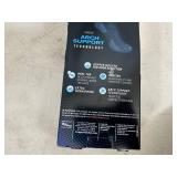 3 New Pairs of Copper Fit Arch Support Sport Socks - Ankle Length