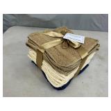 New Pack of 12 Signature Classics Wash Cloths