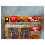 New 8 Pack of Ruby Chair Sliders