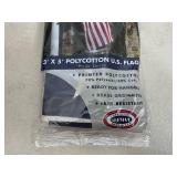New 3 x 5 ft Polycotton American Flag