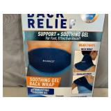 New Miracle Back Relief Hot / Cold Gel Wrap