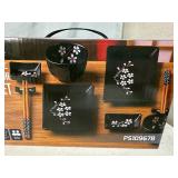 New 10 pc Ceramic Sushi Plate Set