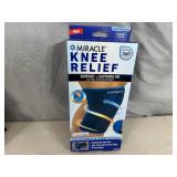 New Miracle Knee Relief Hot / Cold Gel Sleeve