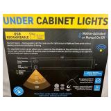 2 New Slim Beam Under Cabinet Rechargeable Lights