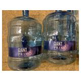2 X 5Gal Primo Water Jugs