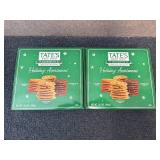 2 Packs Of Tates Holiday Assorted Cookies