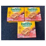 3 Boxes Of Belvita Cinnamon Brown Sugar Vanilla Creme