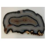 Large 4 1/4' x 6 1/2' Agate Slice Polished