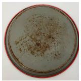 1940's CAFÉ La Bastilla 'BUENO HASTA LA ULTIMA GOTA' Metal Serving Tray 13'