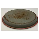 1940's CAFÉ La Bastilla 'BUENO HASTA LA ULTIMA GOTA' Metal Serving Tray 13'