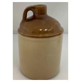 Two Collectible MCCormick 'Platte Valley' Striaght Corn Whiskey Miniature Jugs 5' & 6 3/4'