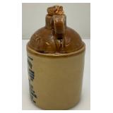 Two Collectible MCCormick 'Platte Valley' Striaght Corn Whiskey Miniature Jugs 5' & 6 3/4'