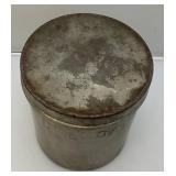 Very Heavy Metal 'MODEL DAIRY INC.' Cream Canister With Lid 9' x 10'