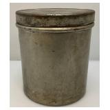 Very Heavy Metal 'MODEL DAIRY INC.' Cream Canister With Lid 9' x 10'
