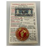 Vintage GREAT NORTHERN RAILROAD Winold Reiss (Factory Sealed) With Revenue Stamp Playing Cards