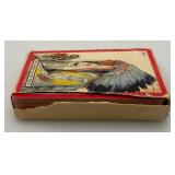 Vintage GREAT NORTHERN RAILROAD Winold Reiss Double Deck Of Playing Cards