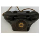 Antique KEllOGG Brand Wall Mount Table Top Phone