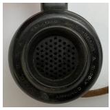 Antique KEllOGG Brand Wall Mount Table Top Phone