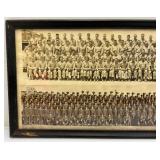 1949 Camp Chaffee Panaramic Military Photos Framed Behind Glass 11' x 25'