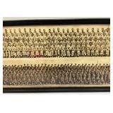 1949 Camp Chaffee Panaramic Military Photos Framed Behind Glass 11' x 25'