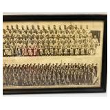 1949 Camp Chaffee Panaramic Military Photos Framed Behind Glass 11' x 25'