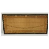 1949 Camp Chaffee Panaramic Military Photos Framed Behind Glass 11' x 25'