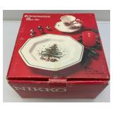 2 Christmastime 12 Pc. Decorative Dinnerware Set