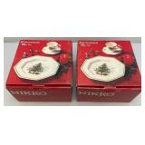 2 Christmastime 12 Pc. Decorative Dinnerware Set