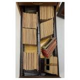 Misc. Vintage Slides In Mid Century Slide Case