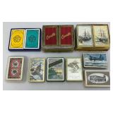 Misc. Vintage Collectible Playing Cards Including REMINGTON And More (Some Factory Sealed)