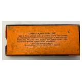 Antique Carborundum Razor Hone In Original Box