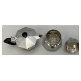 Vintage Junior Express Aluminum Expresso Stovetop Maker 1 Cup Personal Made in Italy 6'