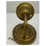 Antique Brass Wall lights (Missing Glass Shades)