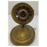 Antique Brass Wall lights (Missing Glass Shades)