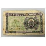 Misc. 1940's Libanaise Currency