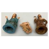 Misc. Vintage Christmas Décor Including Nativity Set And More