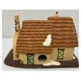 Vintage Dept. 56 Heritage Collection Dickens' Village Series 'THE CHRISTMAS CAROL COTTAGE' The Christmas Carol Revised In Original Box