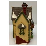 Vintage Dept. 56 Heritage Collection Dickens' Village Series 'J.D. Nichols Toy SHop' In Original Box (Chip On Awning)