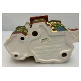 Vintage Dept. 56 Heritage Collection Dickens' Village Series 'J.D. Nichols Toy SHop' In Original Box (Chip On Awning)