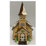 Misc. Vintage Dept. 56 Heritage Collection Dickens' Village Series 'BUMPSTEAD NYE CLOAKS' &  SLEEPY HOLLOW CHURCH In Original STYROFOAM