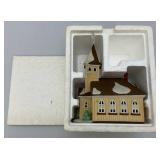 Misc. Vintage Dept. 56 Heritage Collection Dickens' Village Series 'BUMPSTEAD NYE CLOAKS' &  SLEEPY HOLLOW CHURCH In Original STYROFOAM