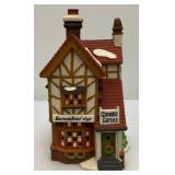 Misc. Vintage Dept. 56 Heritage Collection Dickens' Village Series 'BUMPSTEAD NYE CLOAKS' &  SLEEPY HOLLOW CHURCH In Original STYROFOAM