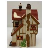 Misc. Vintage Dept. 56 Heritage Collection Dickens' Village Series 'BUMPSTEAD NYE CLOAKS' &  SLEEPY HOLLOW CHURCH In Original STYROFOAM