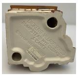 Misc. Vintage Dept. 56 Heritage Collection Dickens' Village Series 'BUMPSTEAD NYE CLOAKS' &  SLEEPY HOLLOW CHURCH In Original STYROFOAM